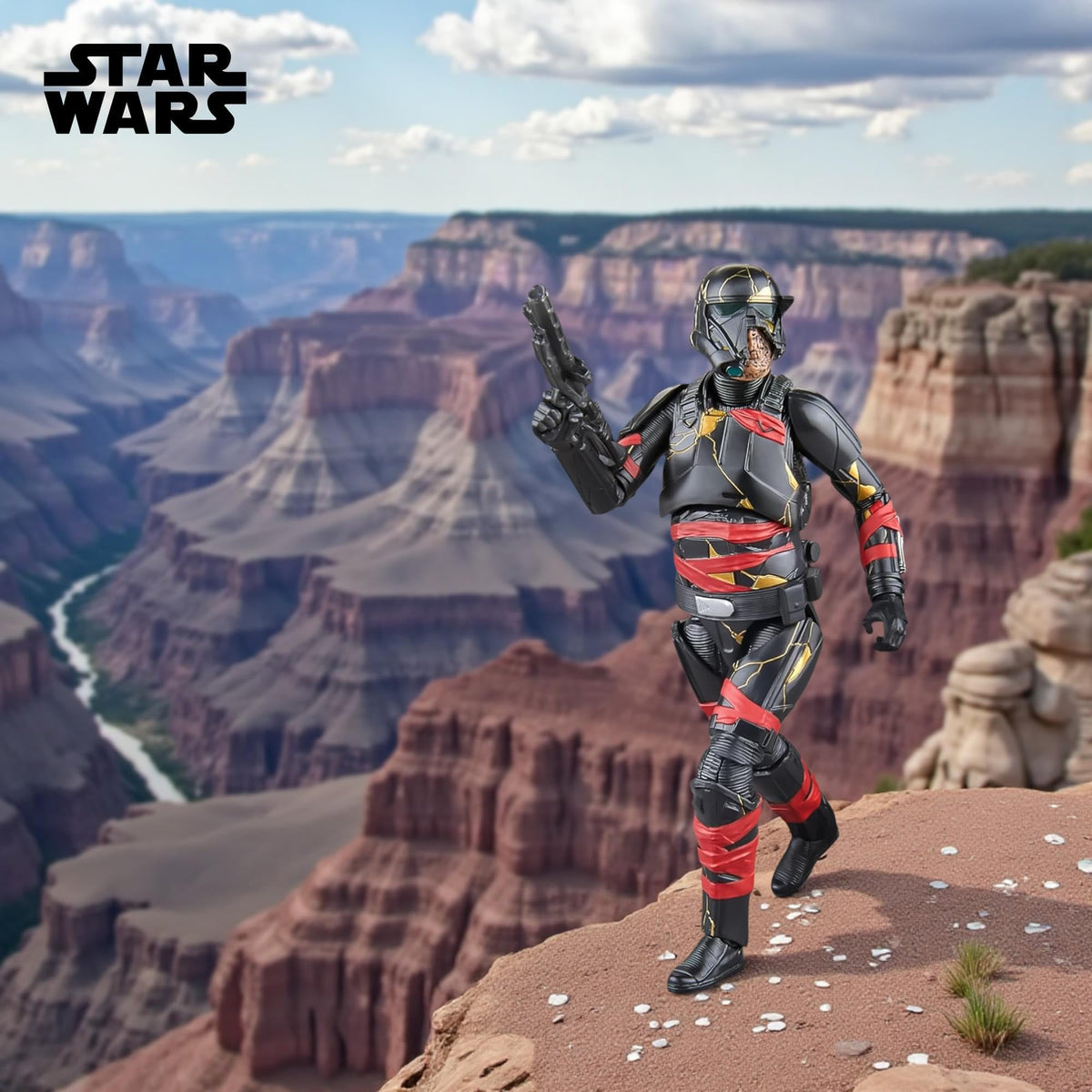 Star Wars The Black Series Night Trooper Ahsoka 6-inch Action Figure