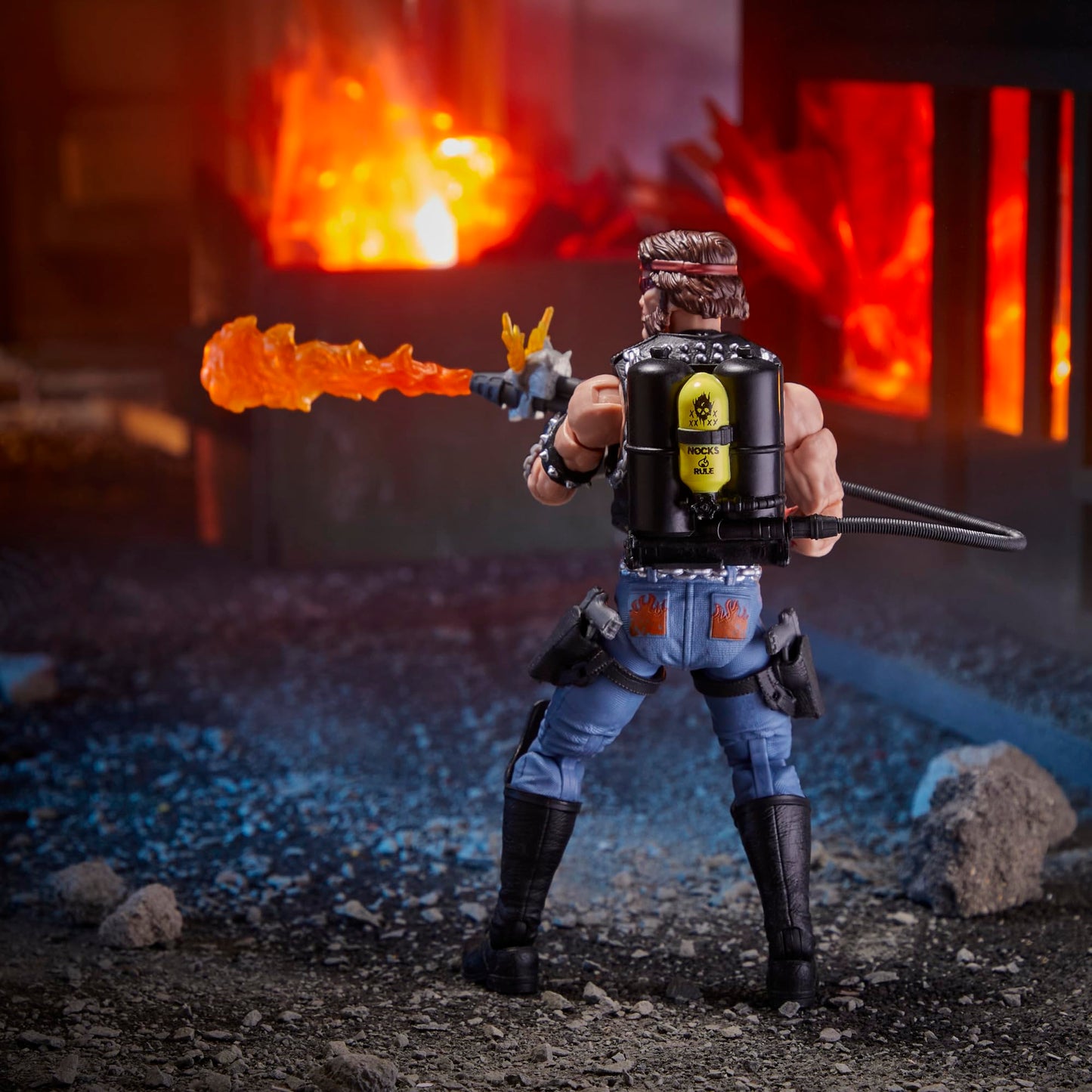 G.I. Joe Classified Series #123, Dreadnok Torch, Collectible 6-Inch Action Figure with 8 Accessories