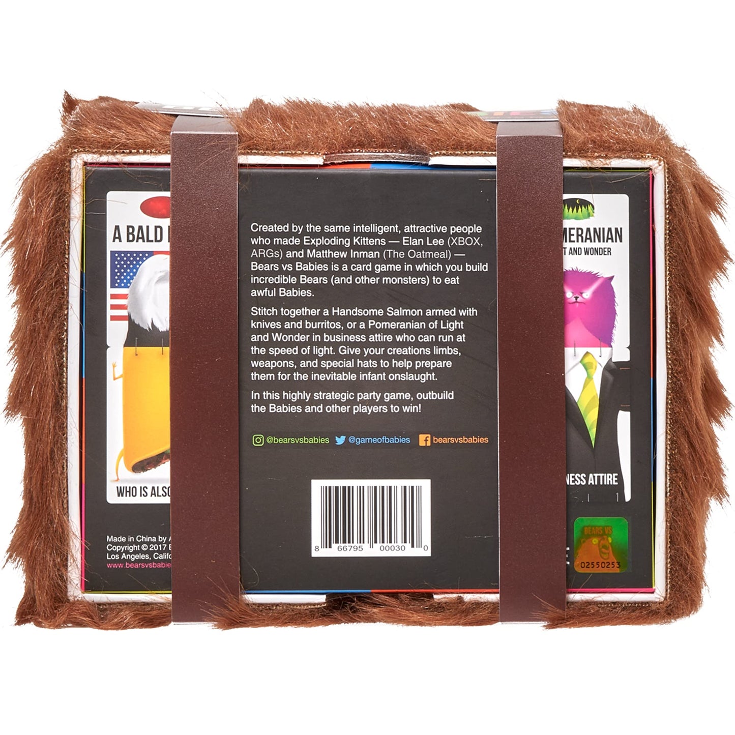 Exploding Kittens Bears vs. Babies 2-5 Players - Ages 10+ - 20 Minutes to Play - Monster Building Card Game - Party Game, Family Game Night, Kid and Adult Card Game