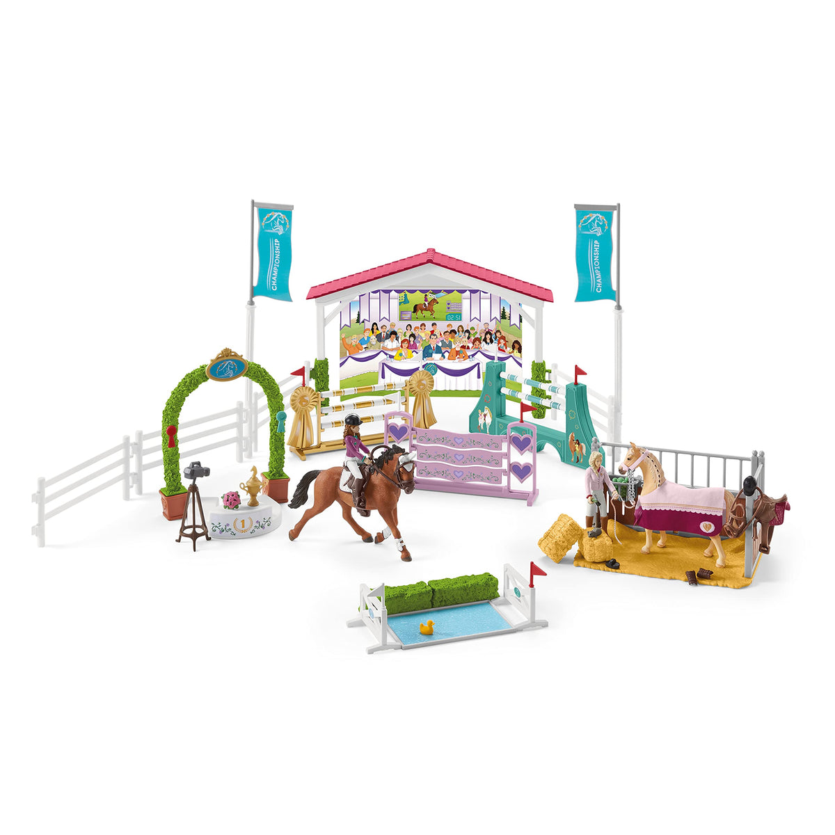Schleich Horse Club Friendship Horse Tournament 86-Piece Playset