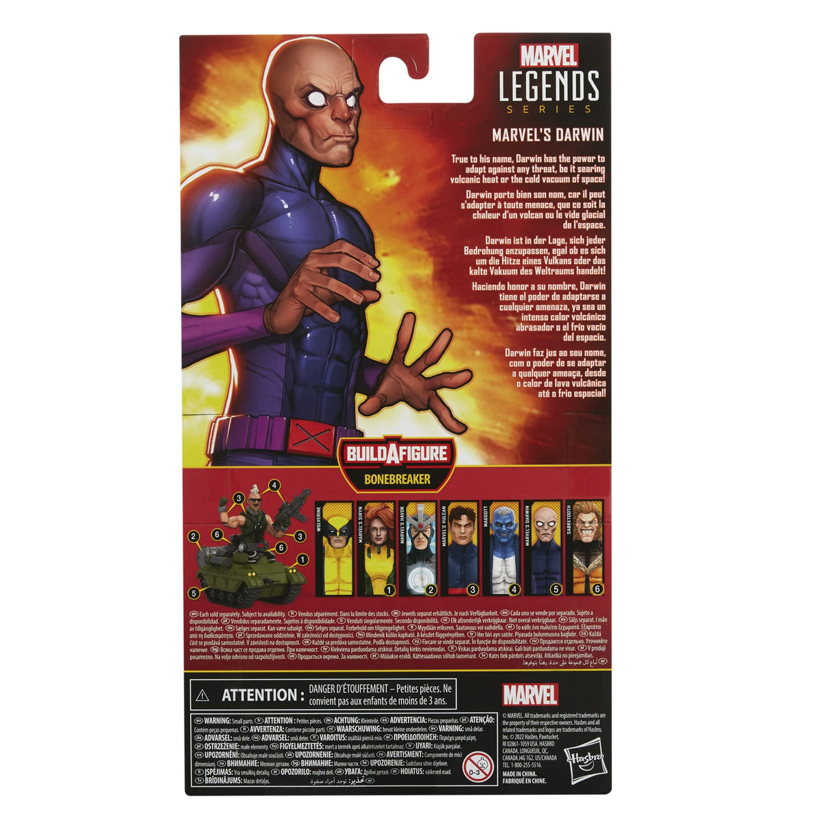 Marvel Legends Series X-Men Darwin 6-Inch Action Figure