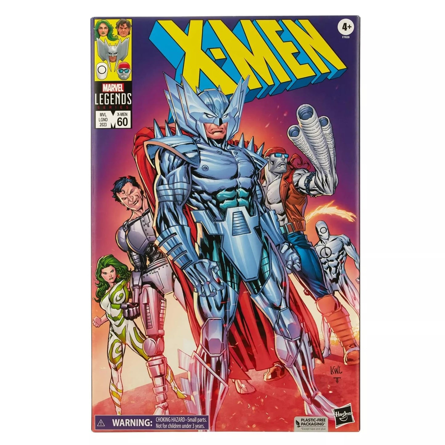 Marvel Hasbro Legends Series: X-Men Villains, 60th Anniversary Action Figure Set, 6 inch Action Figures,Multicolor