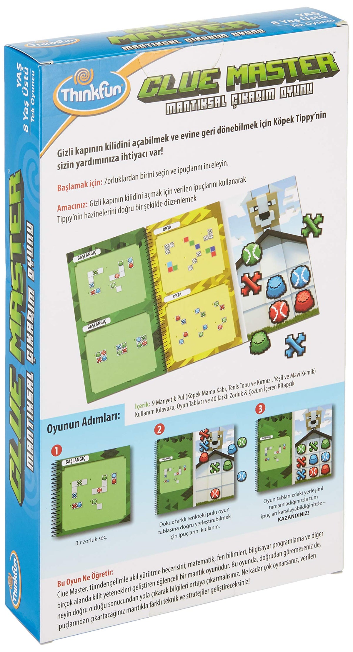 ThinkFun Clue Master Logic Game and STEM Toy