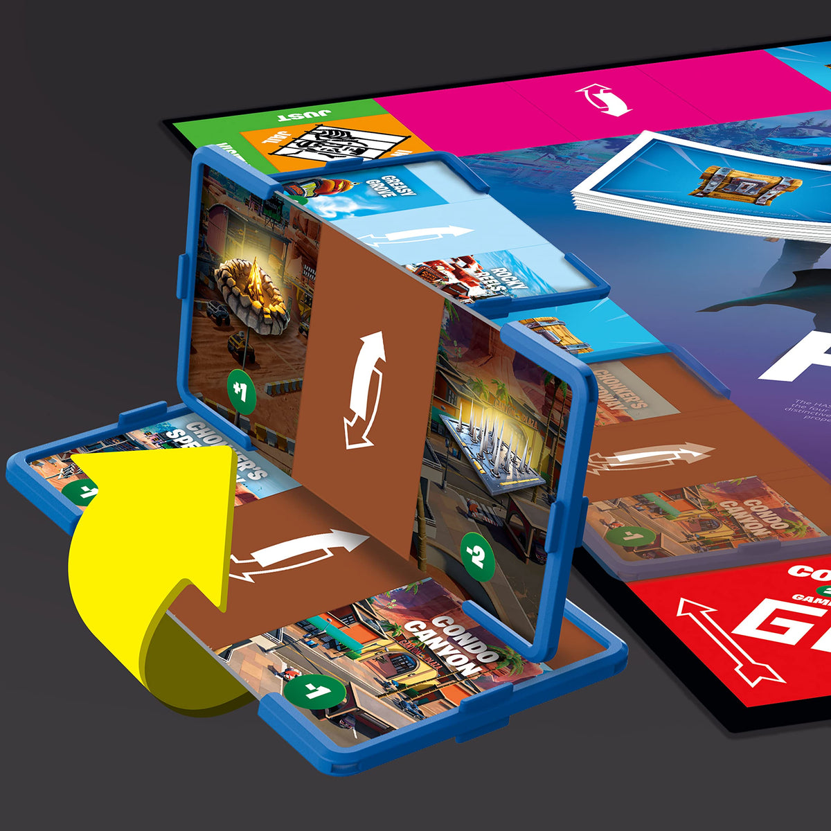 Hasbro Gaming Monopoly Flip Edition Fortnite Board Game