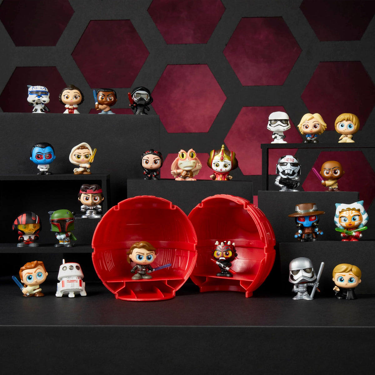 Just Play Star Wars Doorables Galaxy Peek Series 2 1.5-inch Figures