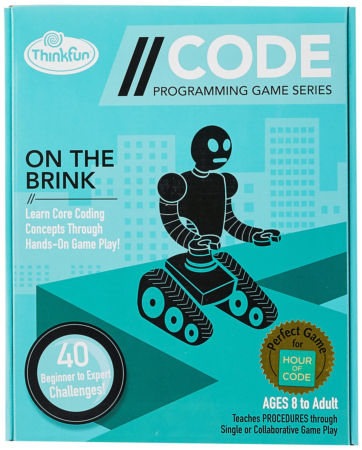ThinkFun Code On The Brink, Blue