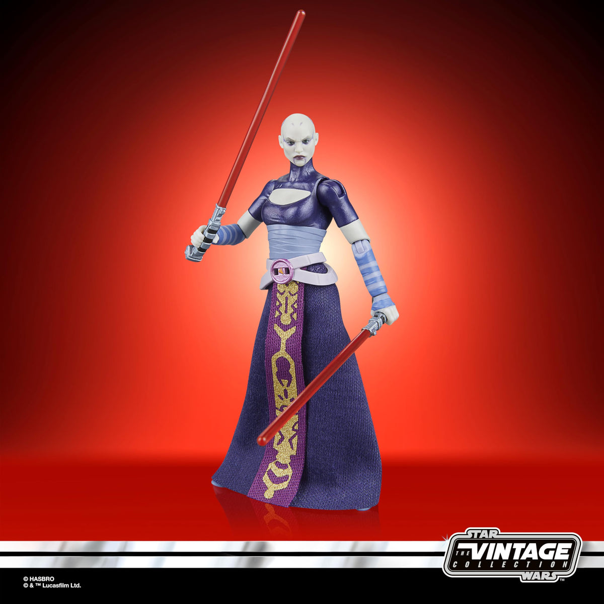 Star Wars The Vintage Collection Asajj Ventress The Clone Wars 3.75-inch