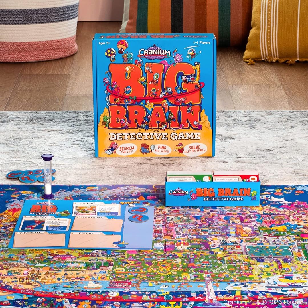Funko Cranium Big Brain Detective Game for 1-4 Players