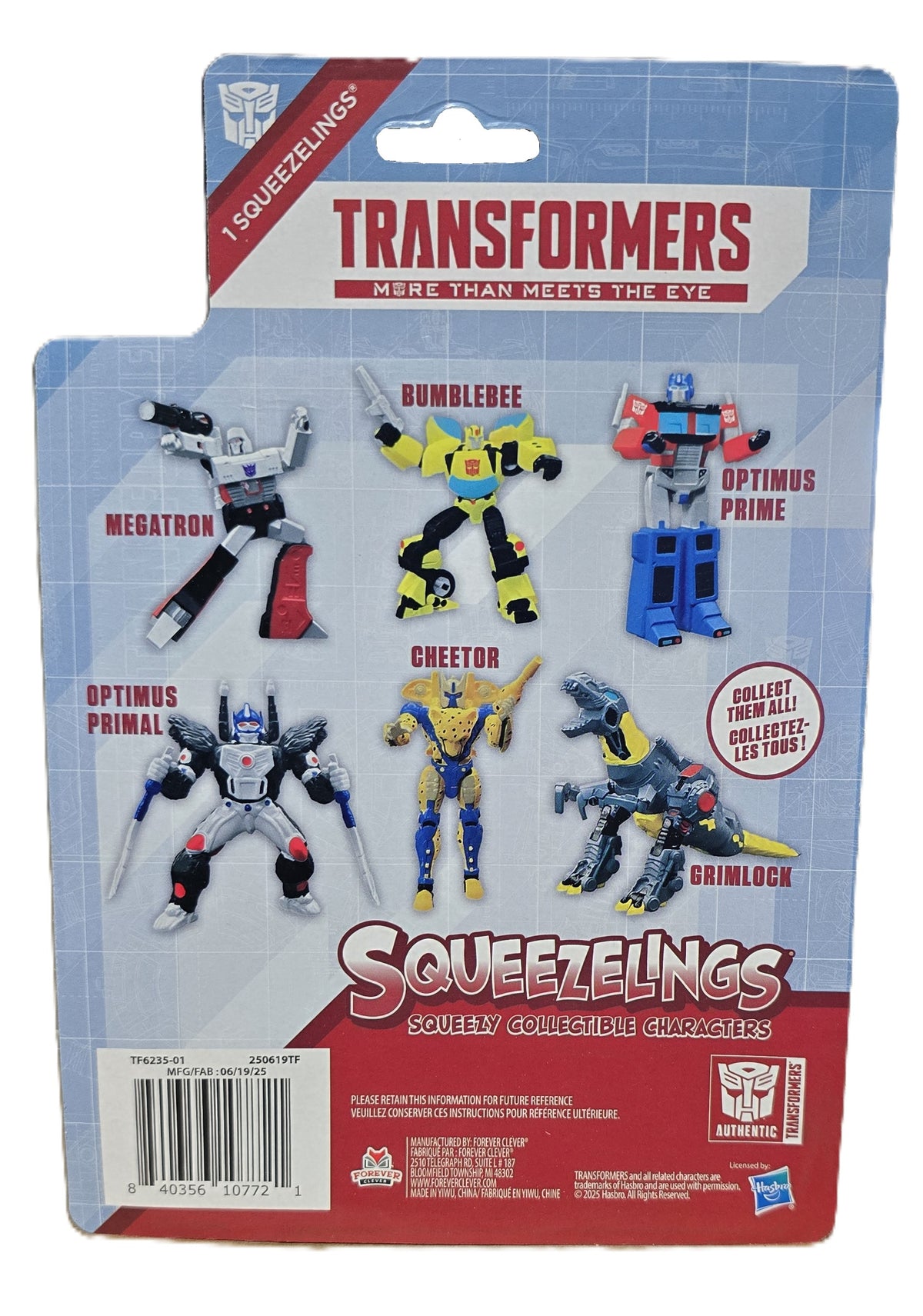 Transformers Megatron Squeezelings Collectible Toy