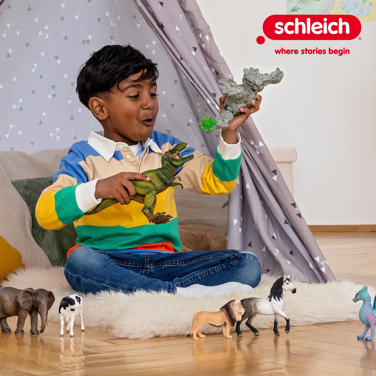 Schleich Horse Club Rider Café 97 Piece Playset