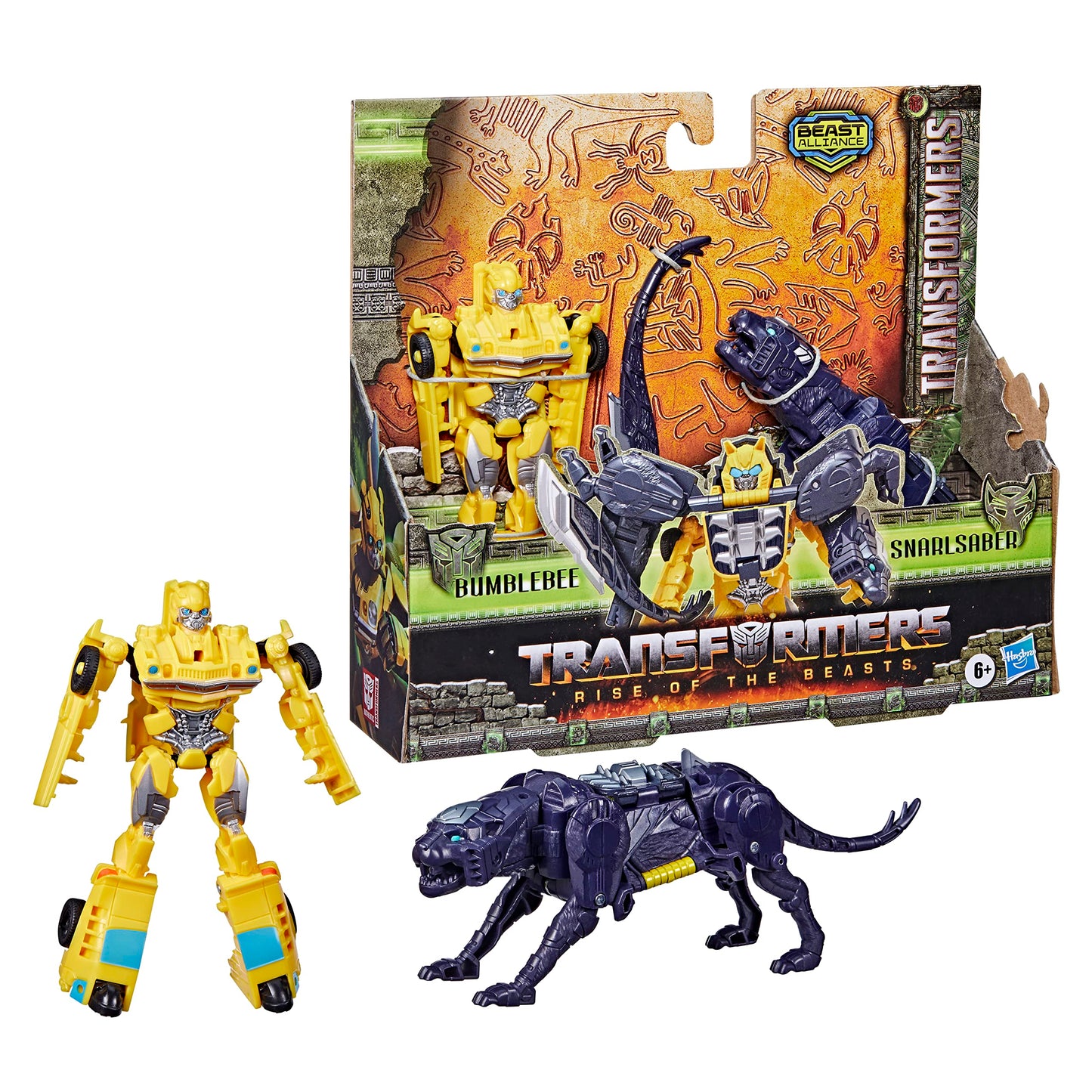 Bumblebee and Snarlsaber Beast Combiner 2-Pack | Beast Alliance | Transformers: Rise of The Beasts