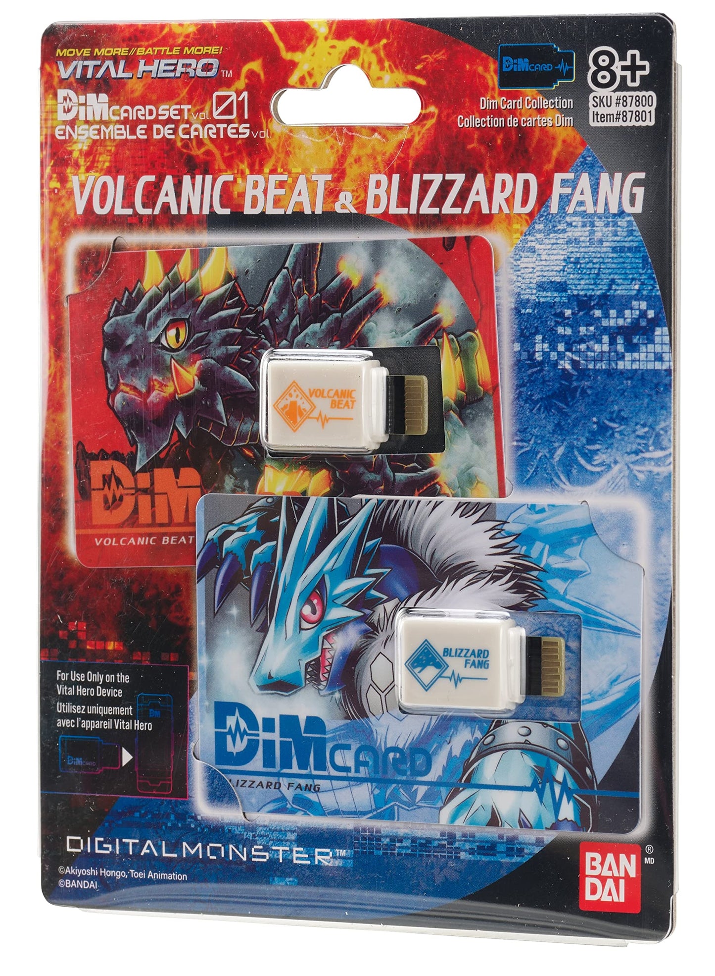 Bandai Namco - Digimon - Vital Hero DIM Card Pack (Infinite Tide & Titan of Dust)