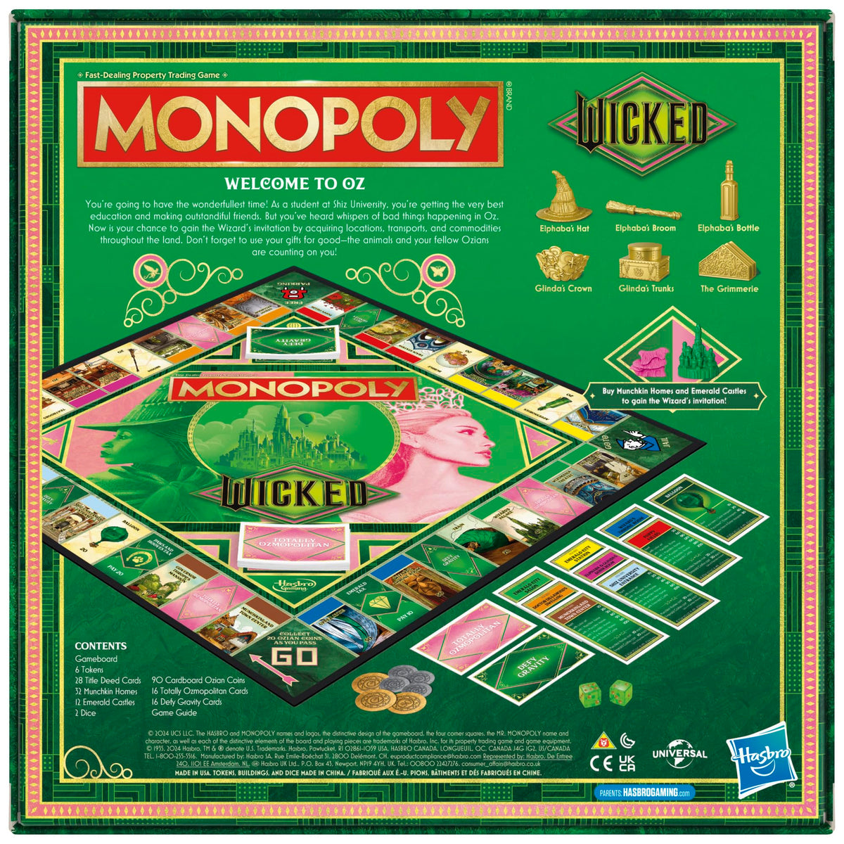 Monopoly Wicked Edition Board Game