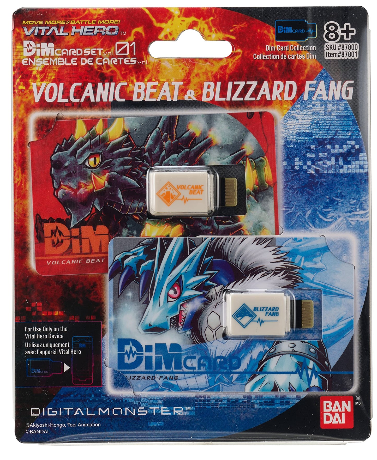 Bandai Namco - Digimon - Vital Hero DIM Card Pack (Infinite Tide & Titan of Dust)