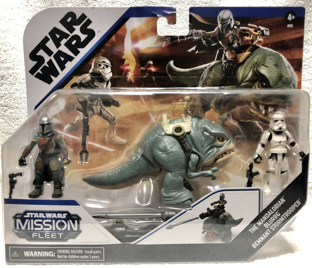 Star Wars Mission Fleet The Mandalorian Blurrg Battle of the Wasteland