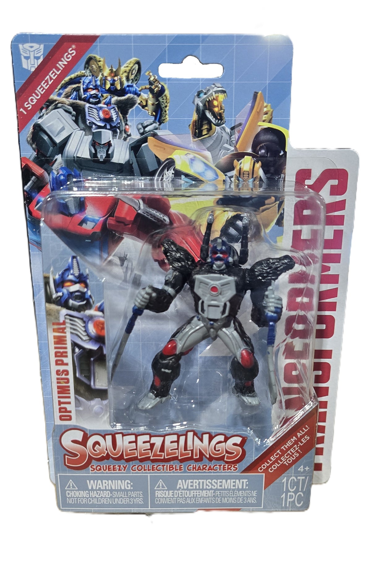 Transformers Optimus Primal Squeezelings Collectible Action Figure