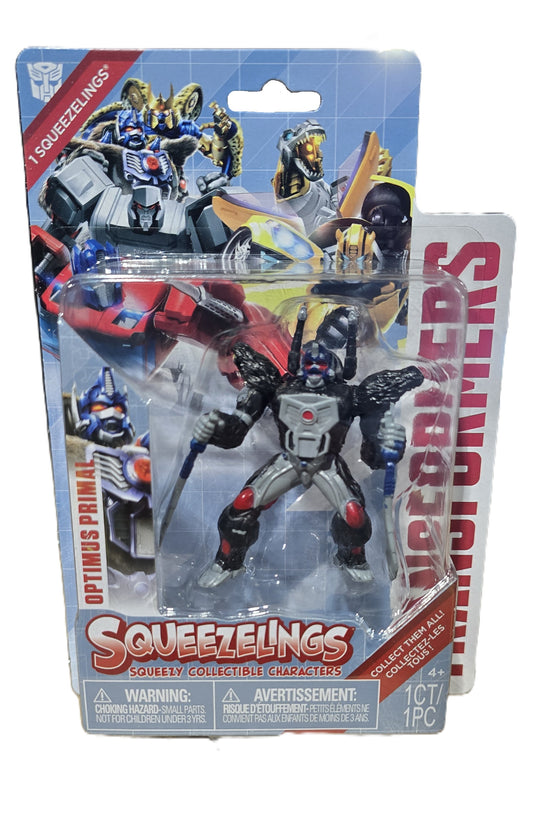 Transformers Optimus Primal Squeezelings Collectible Action Figure